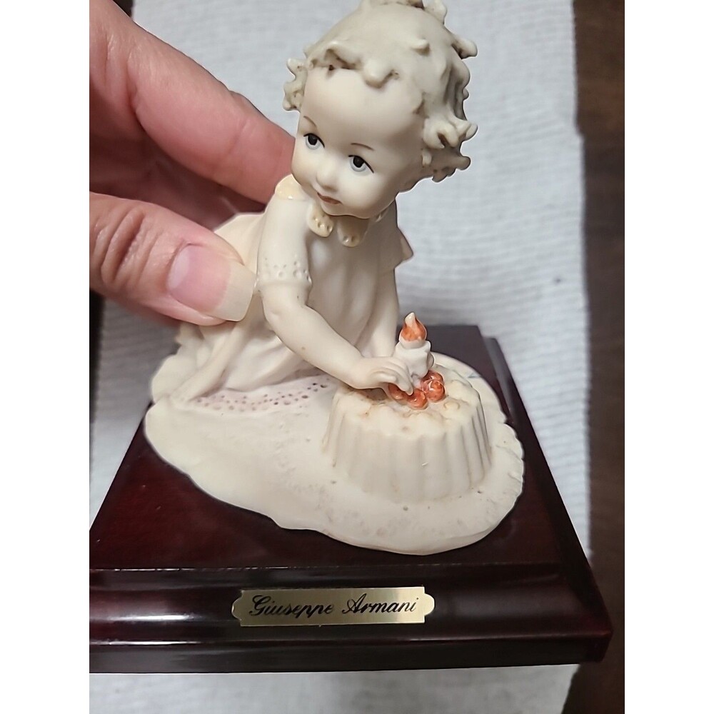 Giuseppe Armani "1st Birthday" Figurine Florence Capodimonte ,Vintage